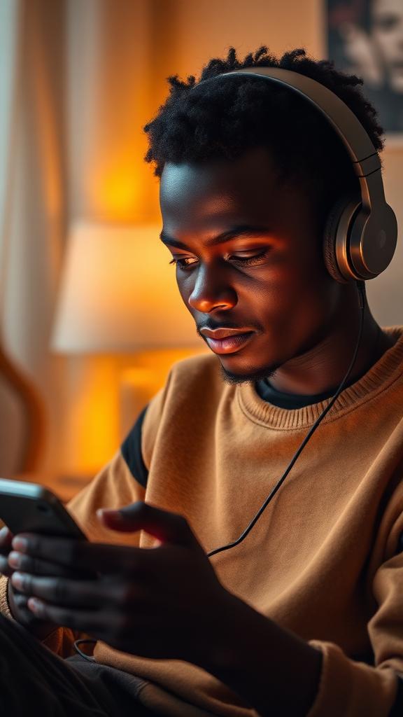 Mobile first student learning scene